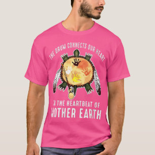T-shirt Le Tambour Connecte Notre Coeur Au Coeur De Mo