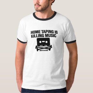 T-shirt Le Taping à la maison tue la musique