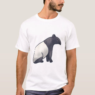 T-shirt Le tapir malais ravit � art animal mignon