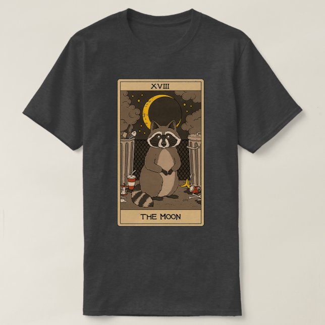 T-shirt Le Tarot des ratons lunes (Design devant)
