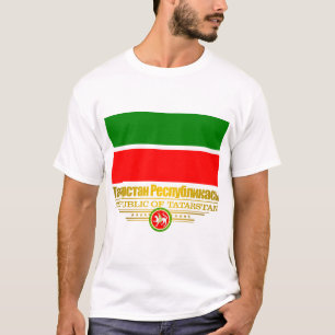T-shirt Le Tatarstan marquent l'habillement