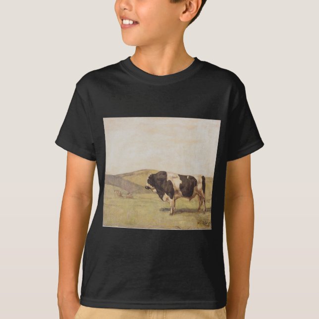 T-shirt Le taureau par Ferdinand Hodler (Devant)