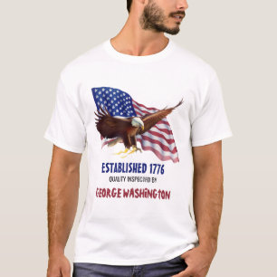 T-shirt Le Tee de Qualité "Approuvé par Washington"