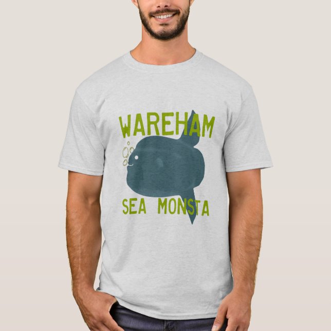 T-shirt Le Tee Monstre de la mer de Wareham (Devant)