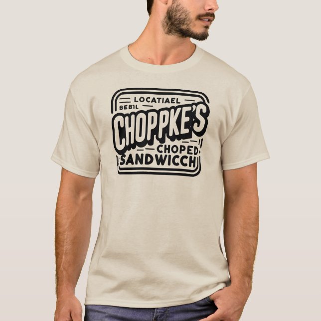 T-shirt Le Tee officiel de Choppke (Devant)