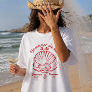 T-shirt Le tee-shirt de demoiselle d'honneur personnalisé 