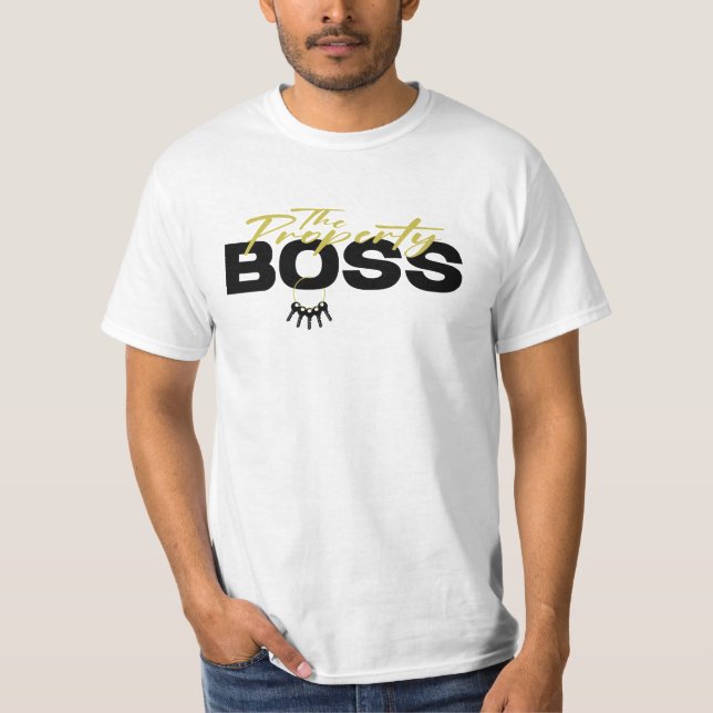 T-shirt Le Tee - shirt de la chaîne de propriétés (Devant)