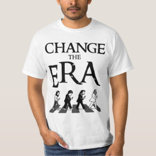 T-shirt Le Tee - shirt De Voyage Change Le Motif De L'Ère.