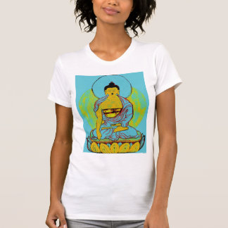 T-shirt Le tee - shirt des femmes bleues de Bouddha