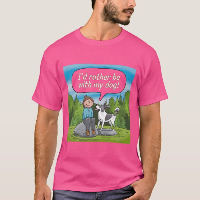T-shirt Le Tee Ultimate pour les Amoureux de les chiens ! (Devant)