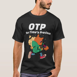 T-shirt Le temps est moyen - OTP