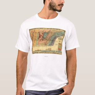 T-shirt Le Tennessee, le Mississippi, l'Alabama et la