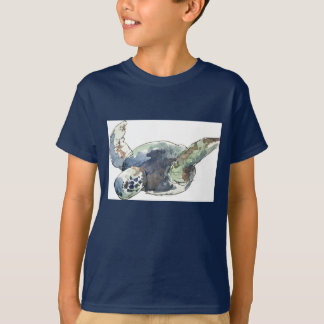 T-shirt Le terrain de golf de la tortue de mer