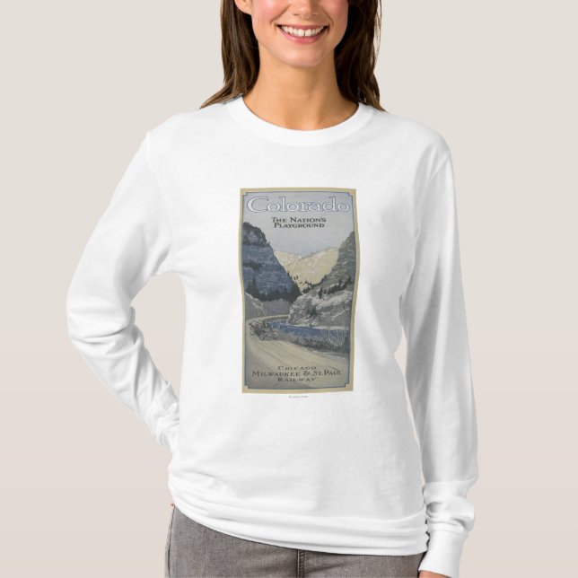 T-shirt Le terrain de jeu de la nation (Devant)