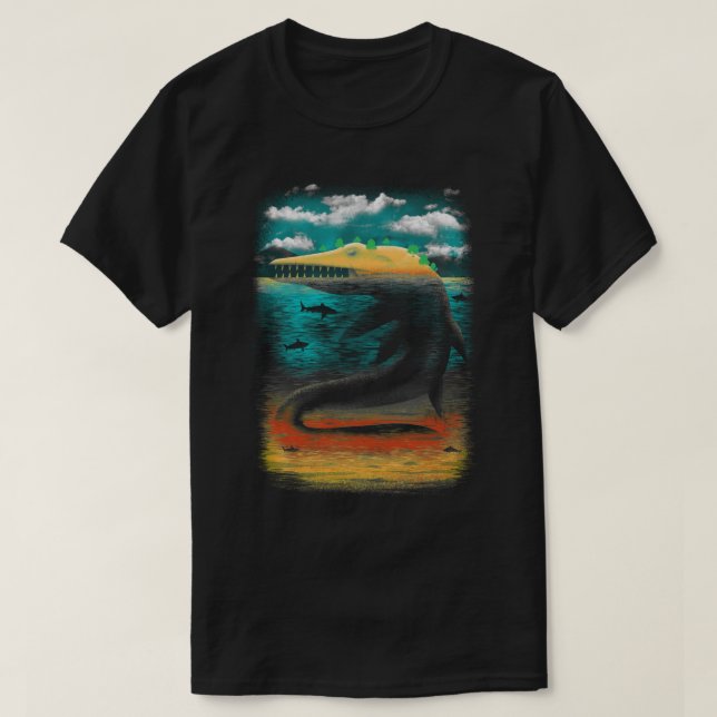 T-shirt Le terrain Dino (Design devant)