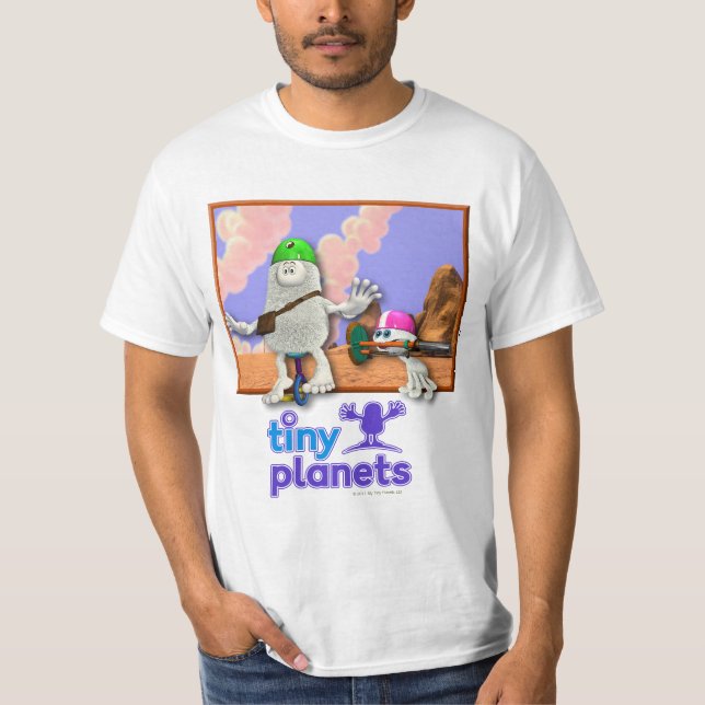 T-shirt Le terril et Bong - les cavaliers faciles (Devant)