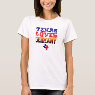 T-shirt Le Texas aime l'Allemagne