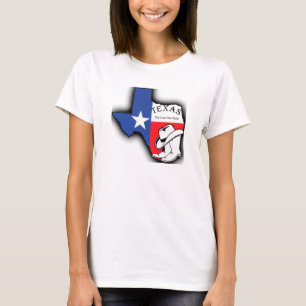 T-shirt Le Texas, l'État de la star solitaire