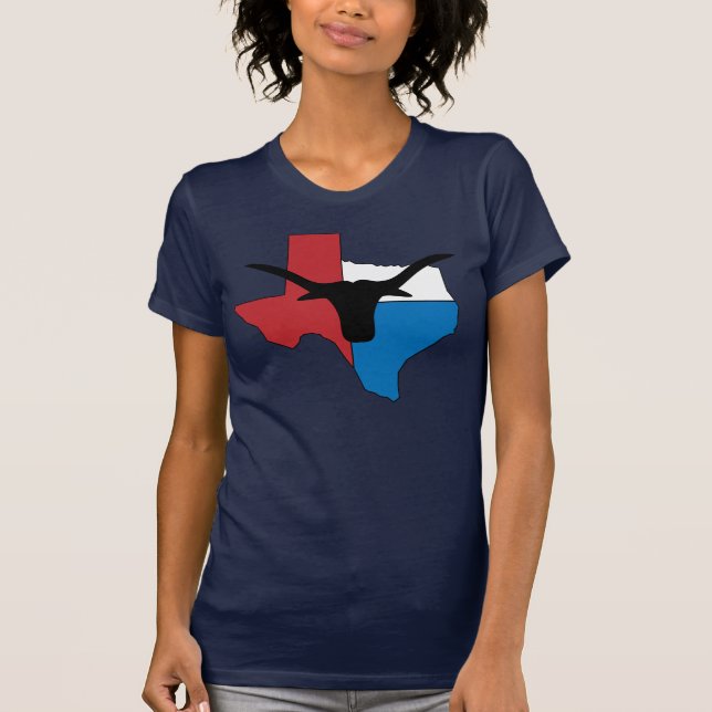 T-shirt Le Texas Longhorn (Devant)