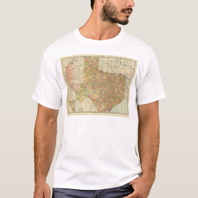 T-shirt Le Texas par le couche-point McNally (Devant)