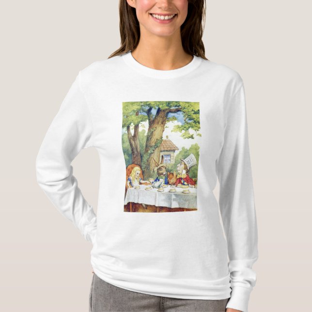 T-shirt Le thé du chapelier fou (Devant)