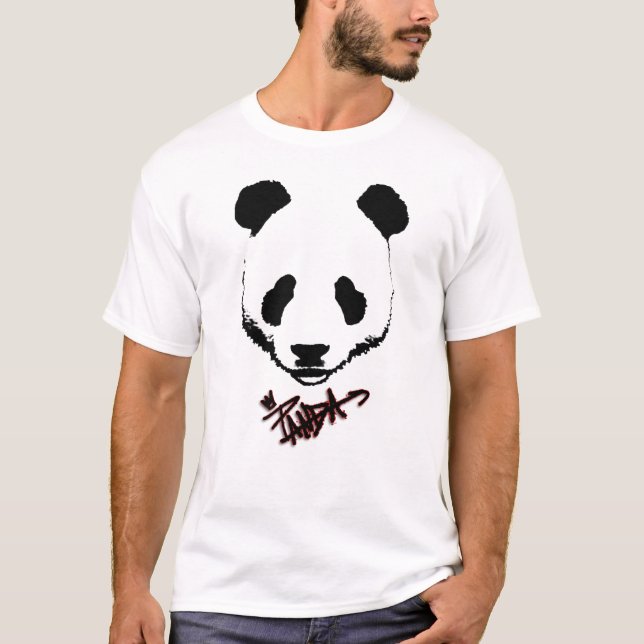 T-shirt Le thé Panda (Devant)