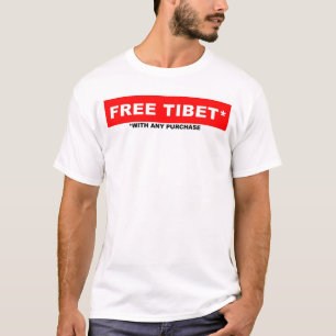 T-shirt Le Thibet libre