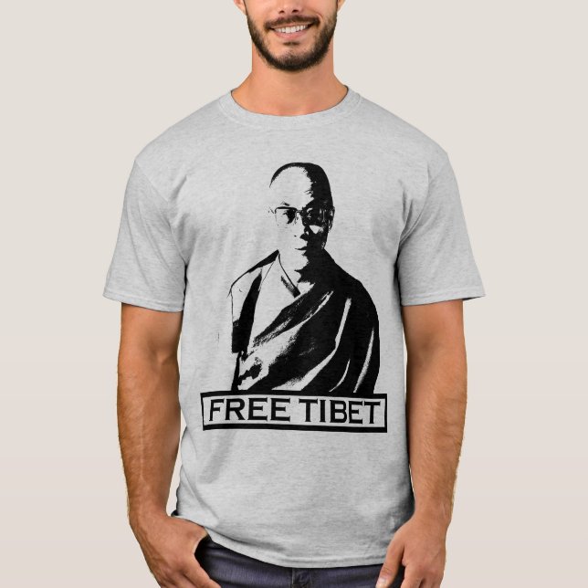 T-SHIRT LE THIBET LIBRE (Devant)