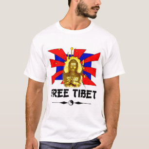 T-shirt le Thibet libre