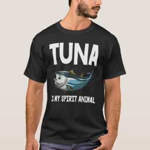 T-shirt Le thon est mon animal spirituel pêche au large pê