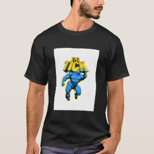 T-shirt Le Tick Superhero Parody Character avec Logotype,