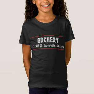 T-Shirt Le Tir À L'Arc Est Ma Saison Préférée