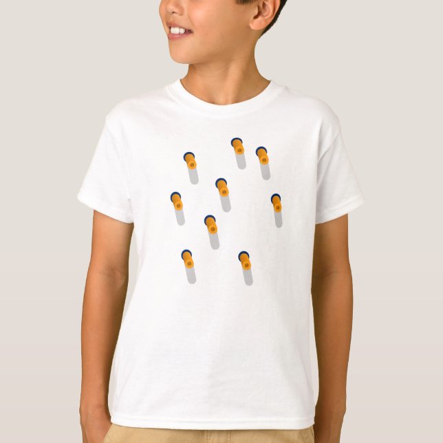 T-shirt Le tir de l'enfant par le dard (Devant)