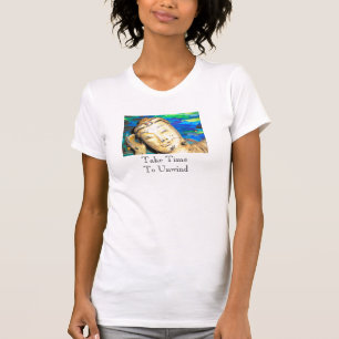 T-shirt Le tir principal de Budda, prennent du temps de