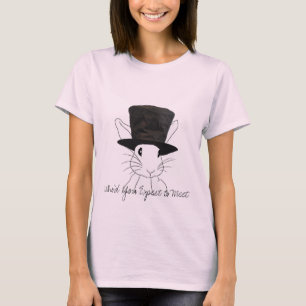 T-shirt Le Top Hat Tea Party de Lapin Blanc d'Alice