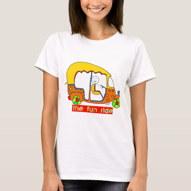 T-shirt Le tour d'amusement (Devant)