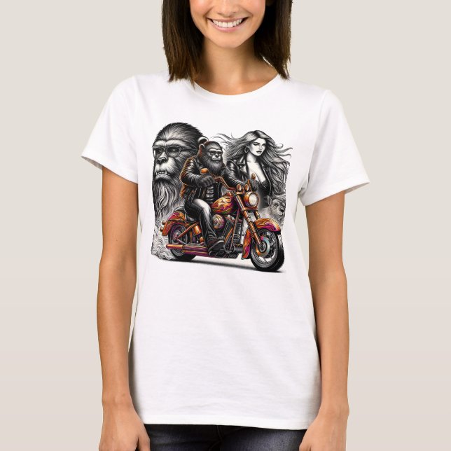 T-shirt Le tour sauvage de l'amour (Devant)