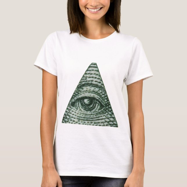 T-shirt Le tout l'oeil voyant (Devant)