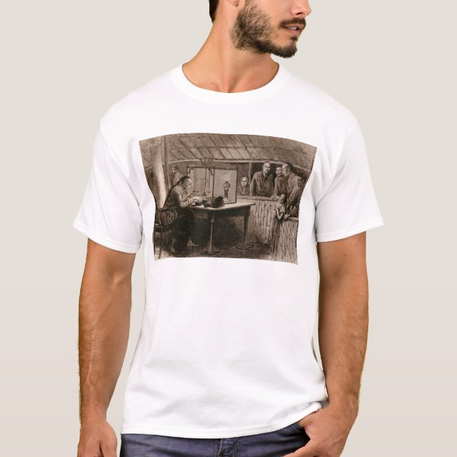 T-shirt Le trafic d'opium (Devant)