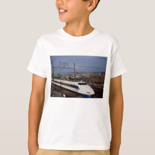 T-shirt Le train de Shinkansen ou de balle, Kyoto, Japon
