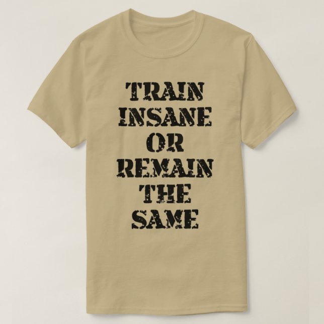 T-shirt Le train fou (Design devant)