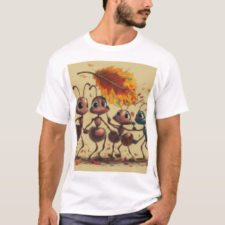 T-shirt Le travail d'équipe fait le travail de rêve (feuil