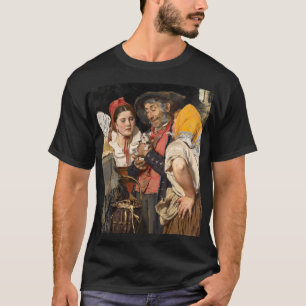 T-shirt Le trésor du vieil homme (Le chat) (par Karl Gusso