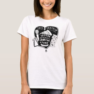 T-shirt Le triathlon T de 2015 femmes (autre dénomme