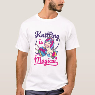 T-shirt Le Tricot est une licorne magique