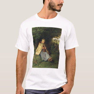 T-shirt Le tricoteur ou, la bergère assise, 1858-60