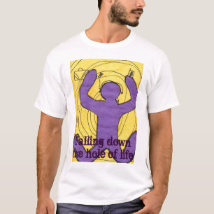 T-shirt "Le trou de la vie par source d'art de Tasa"