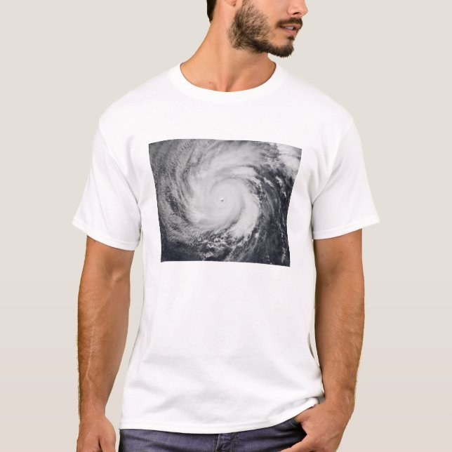 T-shirt Le typhon Faxai dans l'ouest de l'océan Pacifique (Devant)