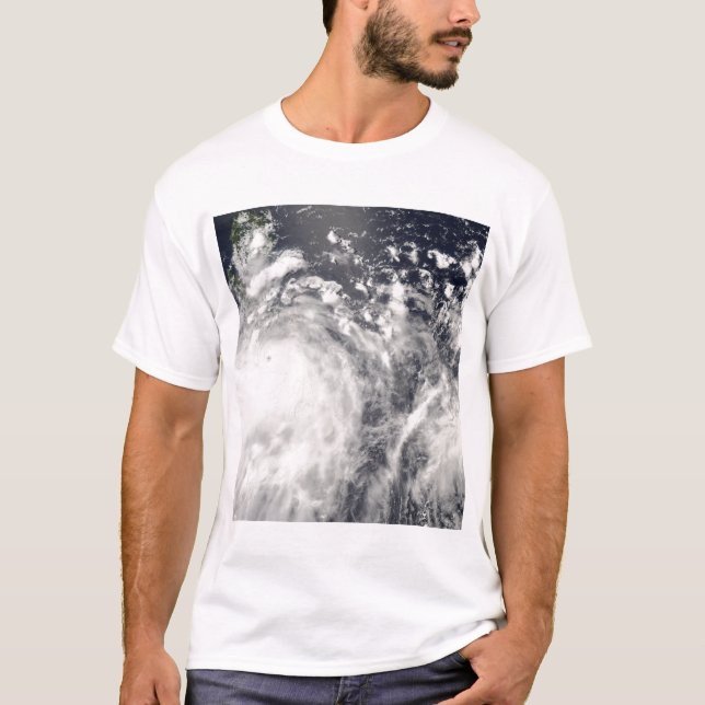 T-shirt Le typhon Fengshen au-dessus des Philippines (Devant)