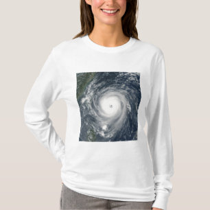 T-shirt Le typhon Longwang s'approche de Taïwan